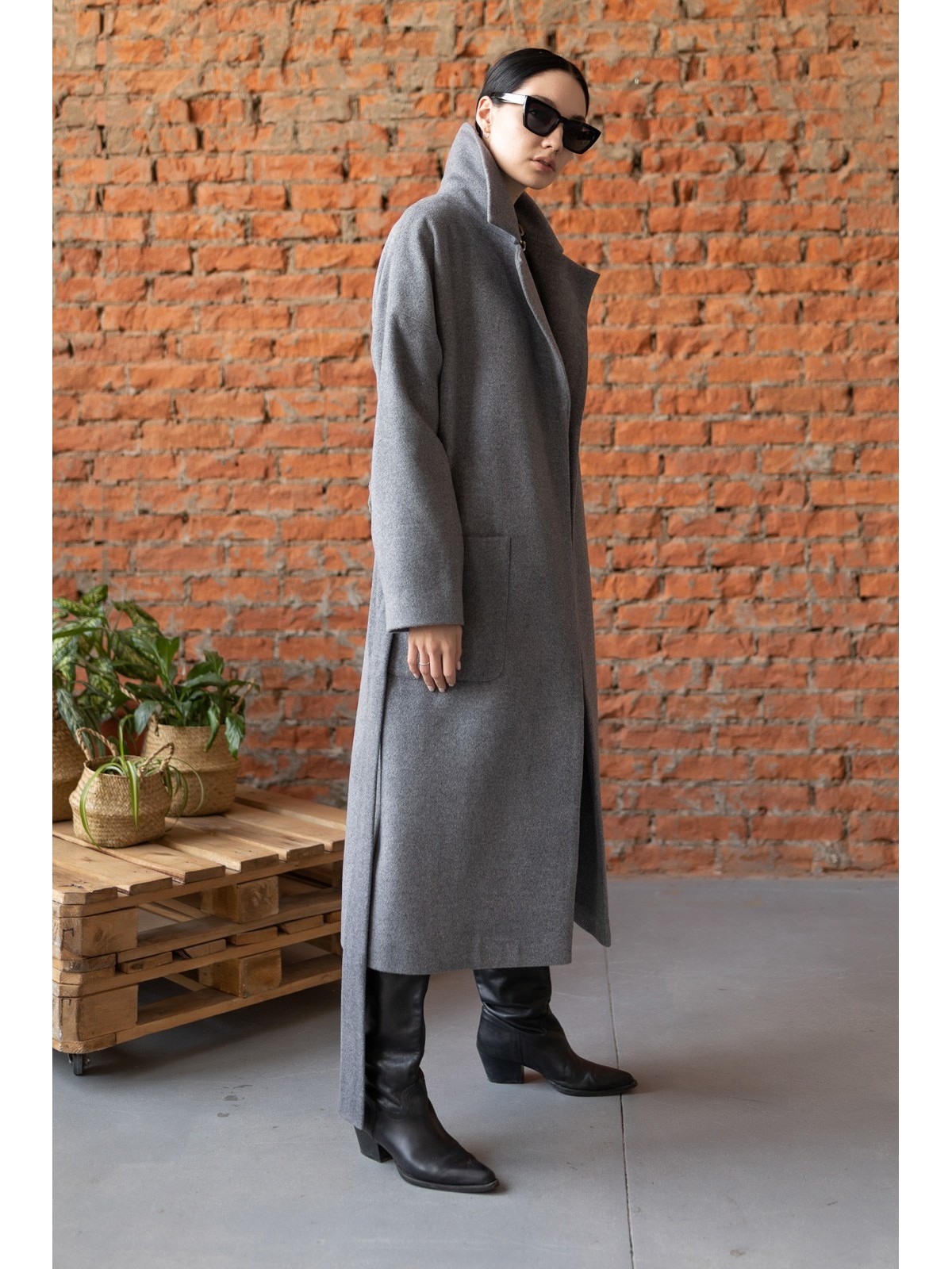 Пальто-халат Grey (Серый)