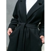 Пальто однобортное Black (Черный)