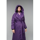 Пуховик-одеяло c капюшоном Dark Lilac (Фиолетовый)