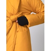 Пуховик-одеяло c капюшоном (манжет) Golden Yellow