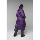 Пуховик-одеяло c шалевым воротником Dark Lilac (Фиолетовый)