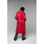 Пуховик-одеяло c шалевым воротником (манжет) Red