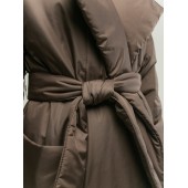 Пуховик-одеяло с английским воротником Cappuccino (Капучино)
