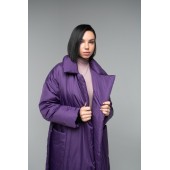 Пуховик-одеяло с английским воротником Dark Lilac (Фиолетовый)