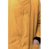 Пуховик-одеяло с английским воротником (манжет) 122см Golden Yellow